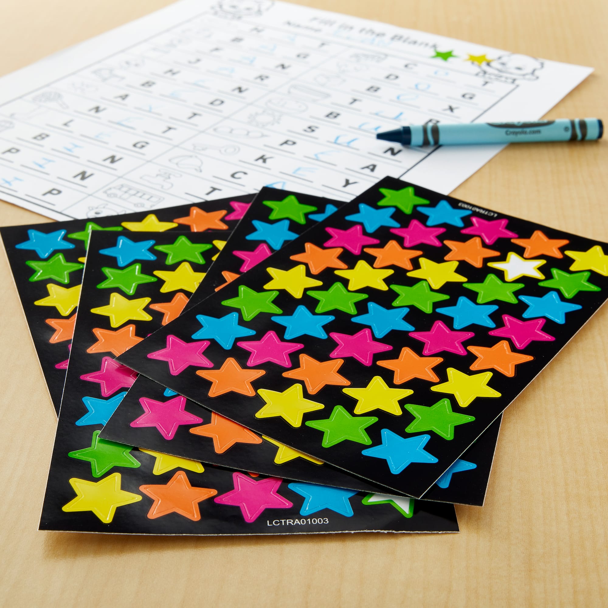 Neon Star Stickers by Recollections™